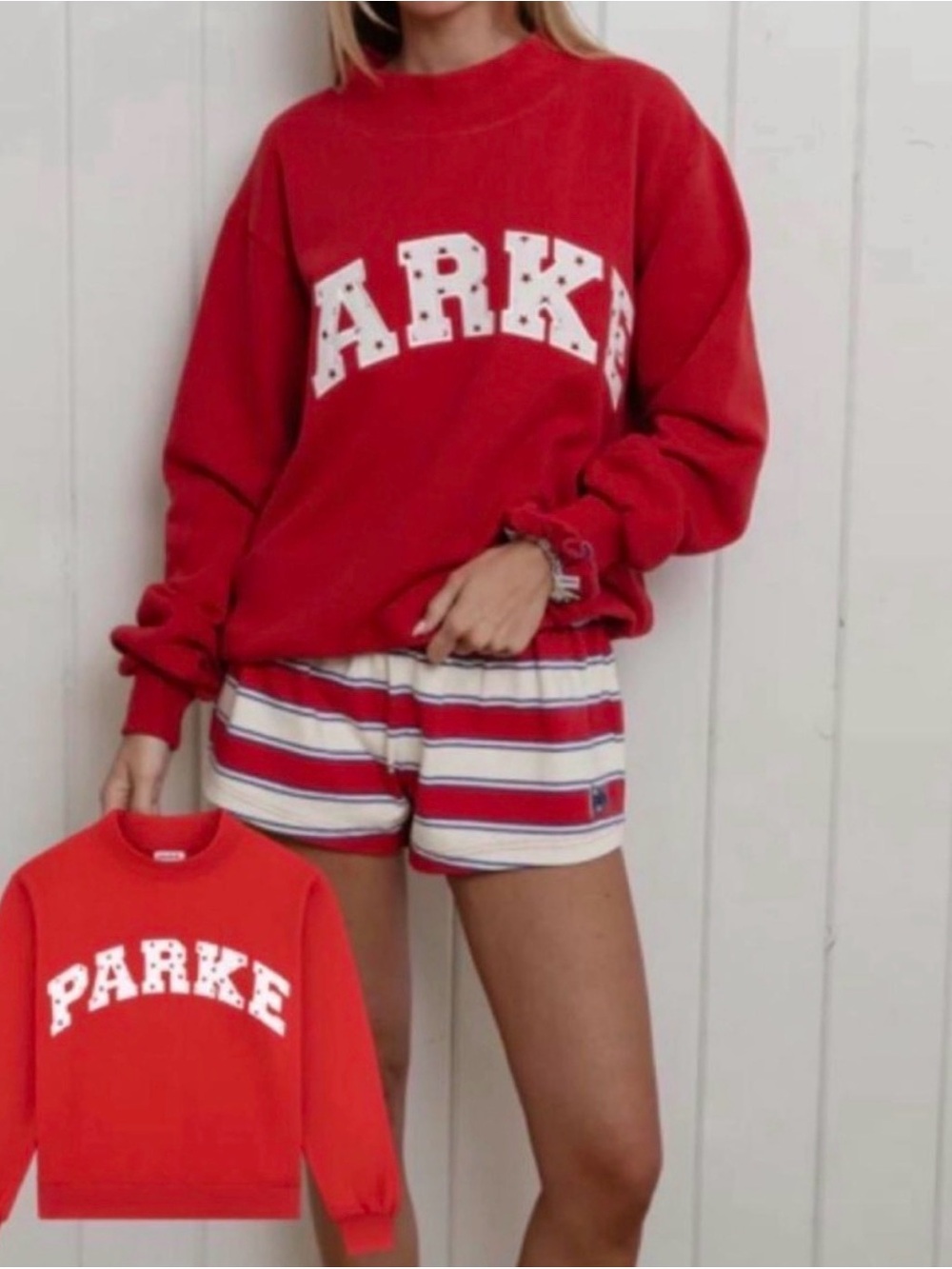 PARKE VARSITY MOCKNECK - SPARKLER